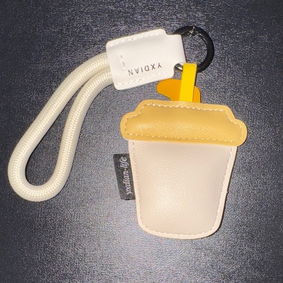 Bag Charm/Key Chain, Coffee Cup, NEW, - Picture 5 of 5